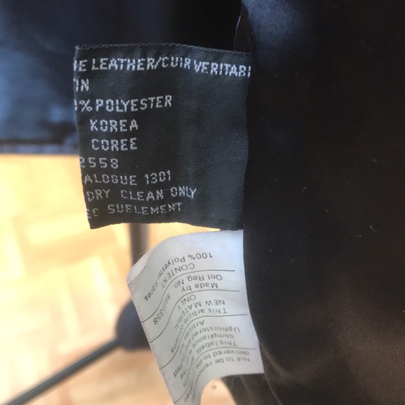 DANIER MENS ELEGANT FORMAL LEATHER JACKET. - Picture 5 of 10